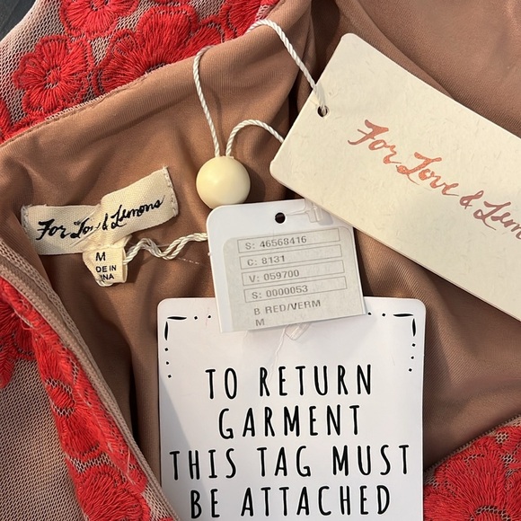 For Love & Lemons Temecula Summer Maxi dress, size M, NWT - Picture 3 of 15